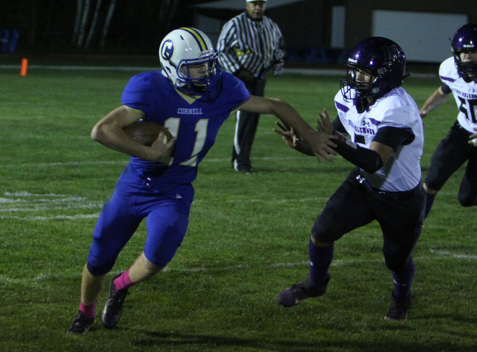 Lake Holcombe at Cornell football 10-15-21